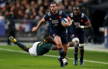 Rugby Union - Autumn Internationals - France vs South Africa - Stade de France, Saint-Denis, France - November 18, 2017 France's Louis Picamoles in action REUTERS/Christian Hartmann