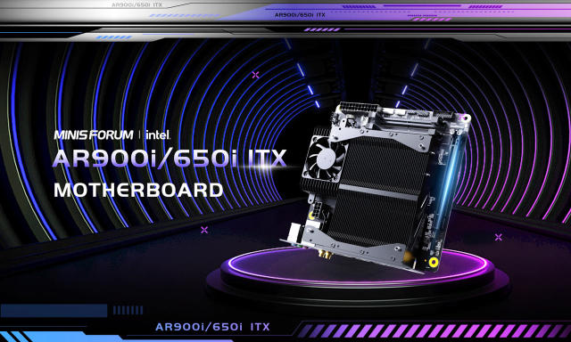 Minisforum Unveils Mini-ITX Motherboard with MXM Slot for… SSDs