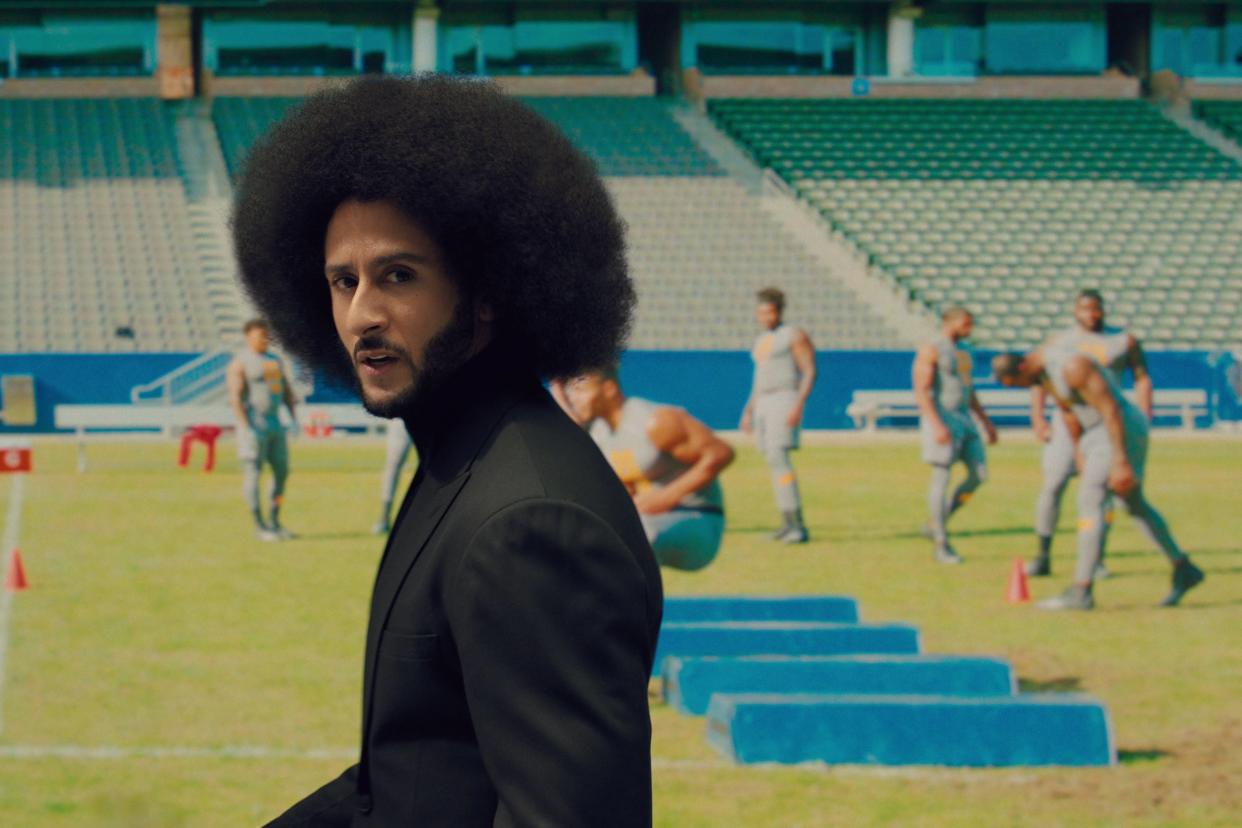 Athlete-turned-activist Colin Kaepernick narrates and annotates "Colin in Black & White," a new Netflix series that explores Kaepernick's formative years. It debuts on the streaming service Oct. 29.