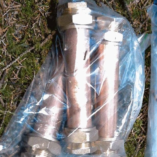 Bomb making components were found in a series of hides in England and Northern Ireland