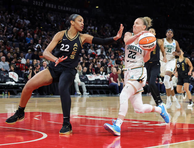 How A'ja Wilson, Aces defeated Liberty in Game 4 of WNBA Finals to win  back-to-back titles - The Athletic