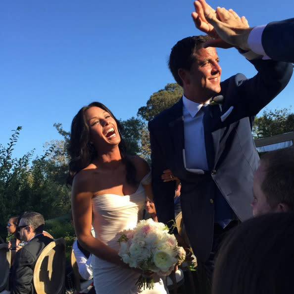 Josh Elliott and Liz Cho