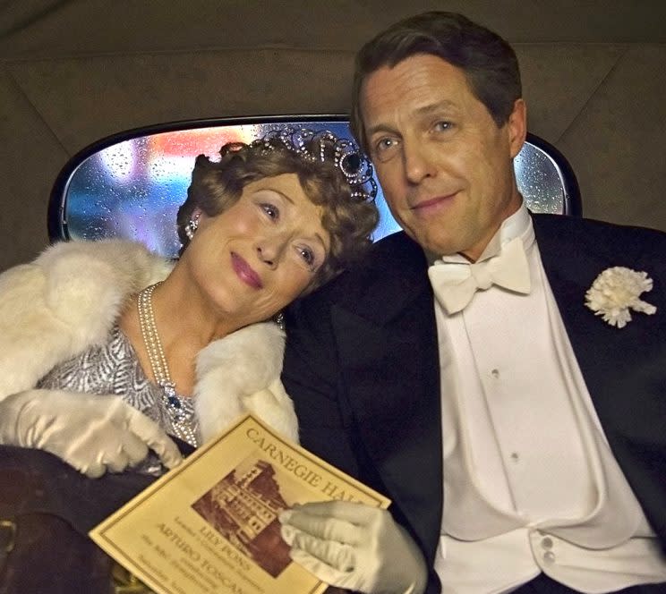 Meryl Streep and Hugh Grant in 'Florence Foster Jenkins' (Photo: Paramount) 