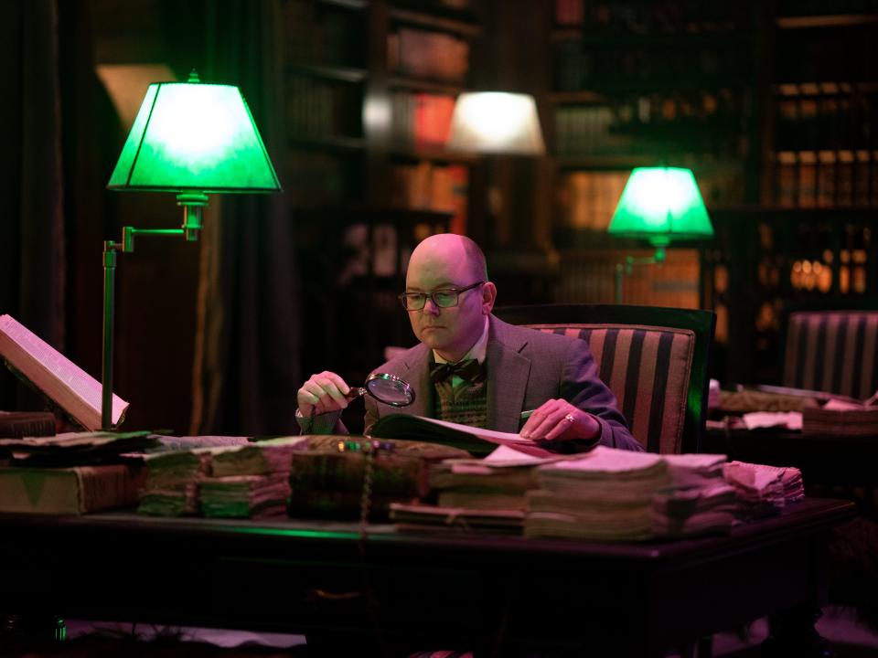 Mark Proksch as Colin Robinson on season three of "What We Do in the Shadows."