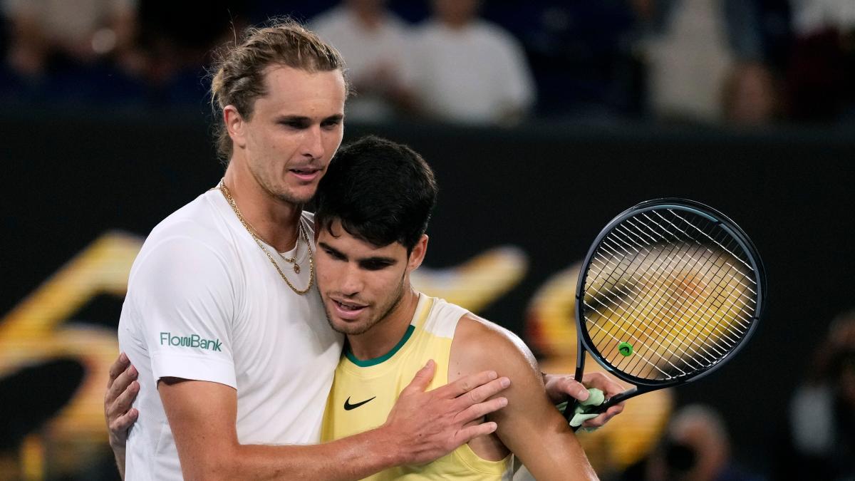 Carlos Alcaraz bleibt trotz des Australian-Open-Ausscheidens gegen Alexander Zverev optimistisch