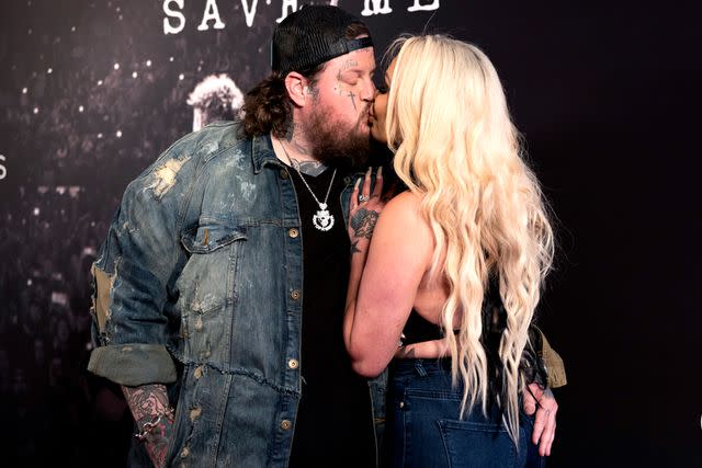 <p>Jason Kempin/Getty</p> Jelly Roll and Bunnie XO