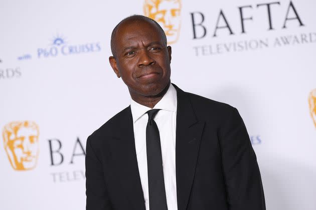 Clive Myrie at the TV Baftas last month