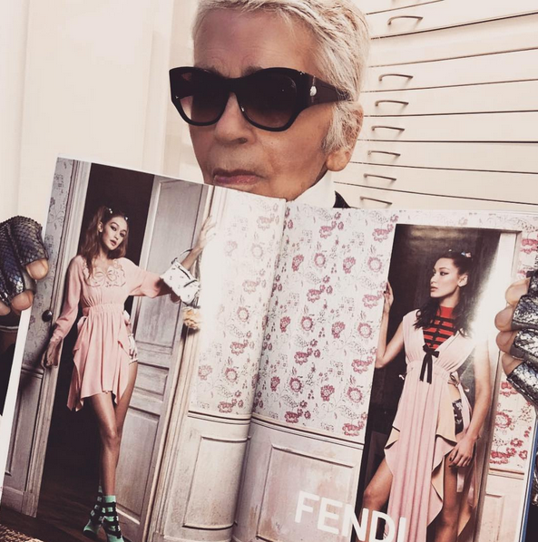 Karl Lagerfeld quiso desprestigiar a Meryl y no le funcionó: Instagram