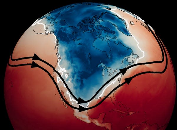 polar vortex jet stream