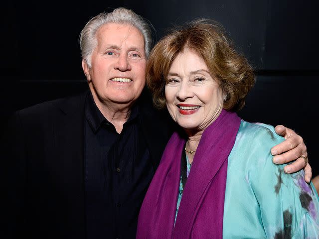 <p>Stefanie Keenan/Getty</p> Martin Sheen and Janet Sheen attend the screening of 'The Incident' in 2017.