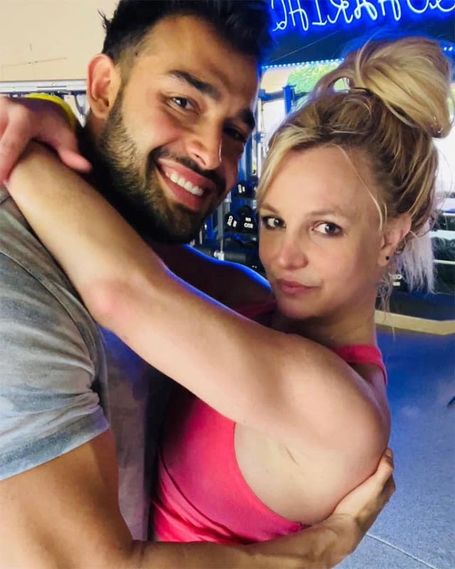 Britney Spears y Sam Ashgari