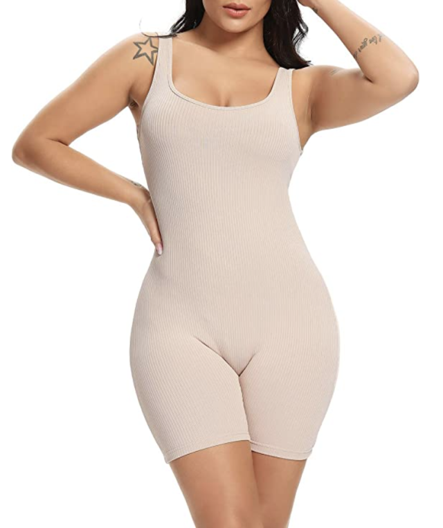 I found a buttery-soft Skims bodysuit dupe for only $12 - I had to tell my  girlies, run, don't walk