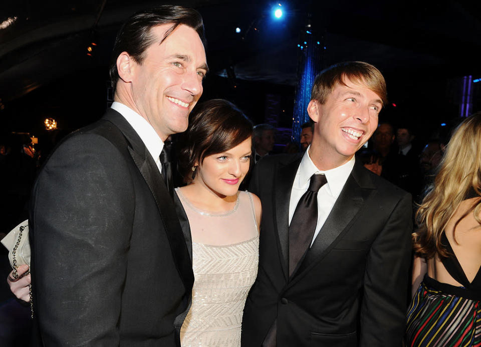 Jon Hamm, Elizabeth Moss, Jack McBrayer