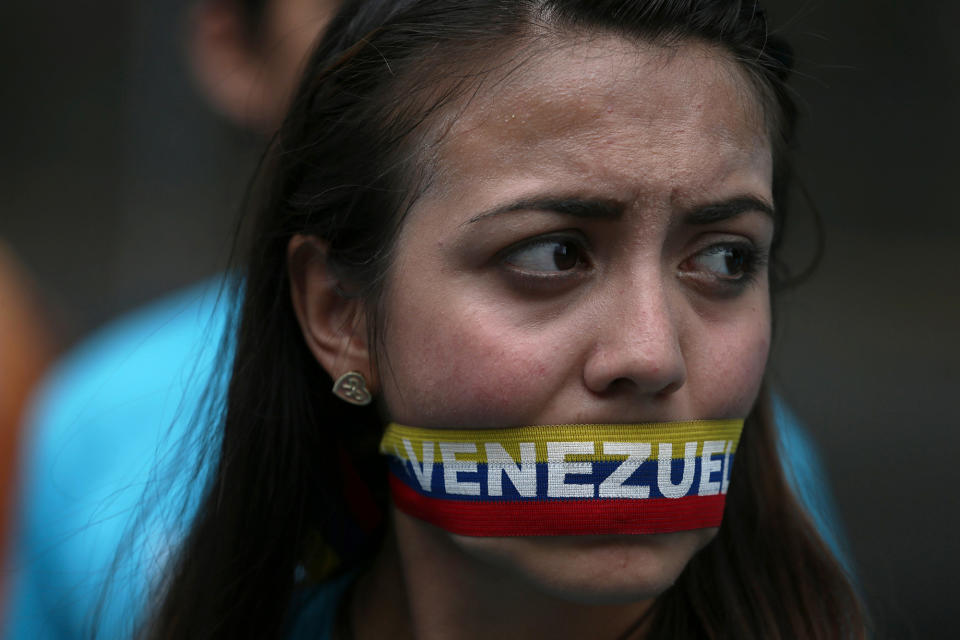 Anti-Maduro protests in Caracas, Venezuela