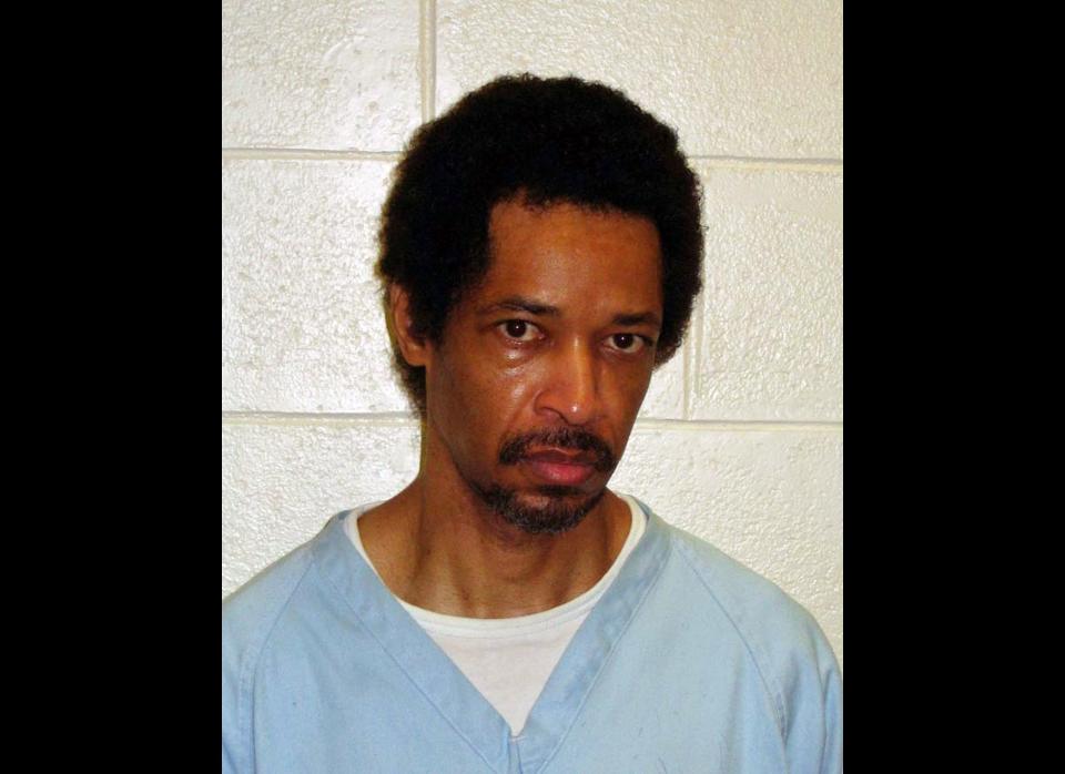 John Muhammad and Lee Malvo kills 10 people in sniper-style shooting deaths that terrorize the Washington DC area.<br>  <em>Caption: In this recent but undated handout photo from the Virginia Department of Corrections, convicted sniper John Allen Muhammad poses for a mugshot. (Photo by Virginia Department of Corrections via Getty Images)</em>