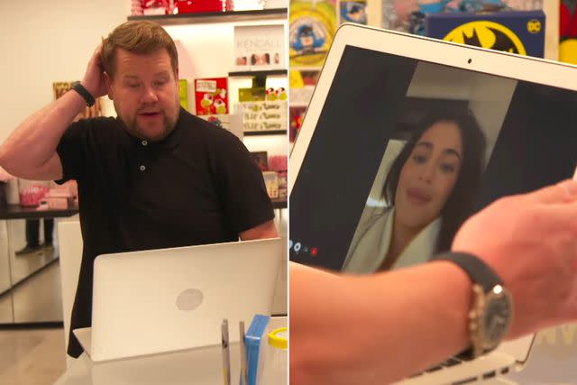 The Late Late Show with James Corden/Youtube James Corden on FaceTime with Kylie Jenner