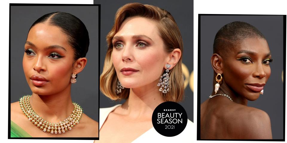 All The Best Beauty Looks From The 2022 Emmy Awards Virtual Red Carpet