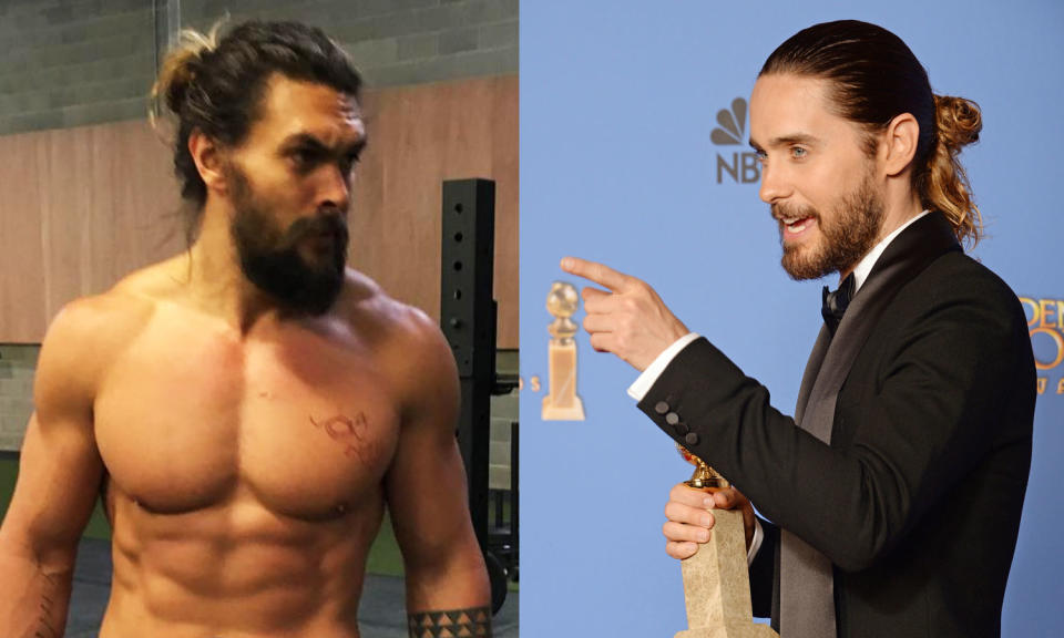 Jason Momoa and Jared Leto