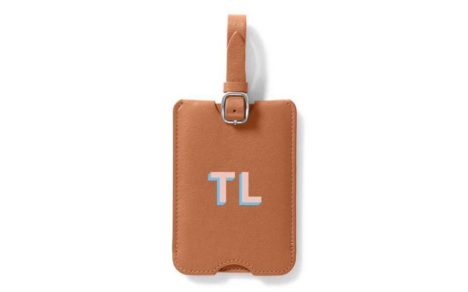 Hand Painted Personalized Luggage Tag