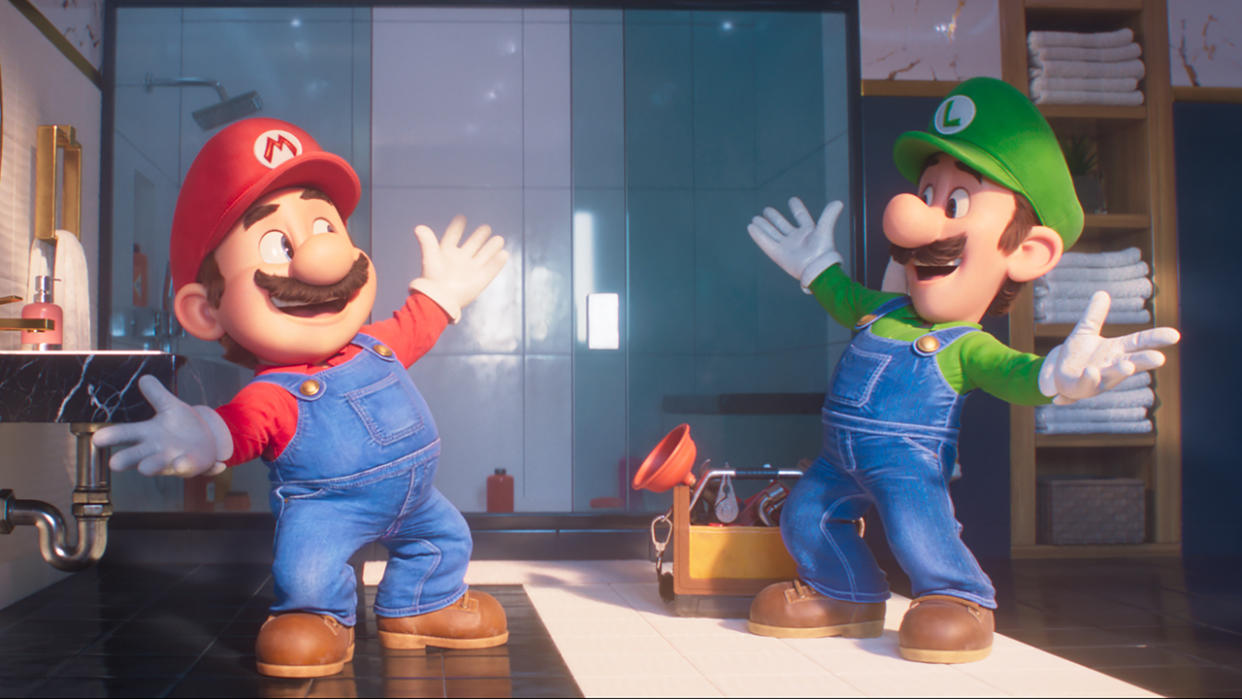  Mario and Luigi in The Super Mario Bros. Movie 