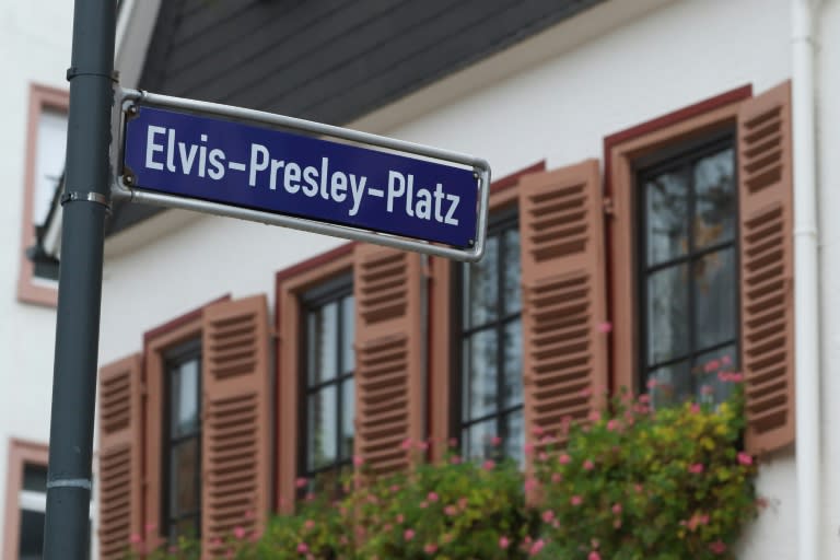 The King of rock and roll's even has a local square named after him