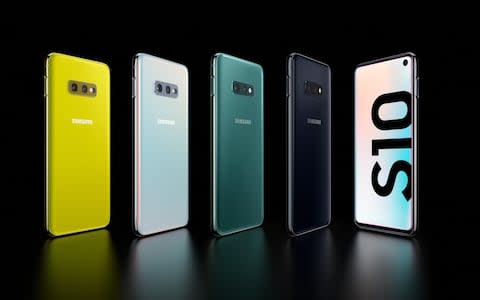 Samsung Galaxy S10 - Credit: Samsung