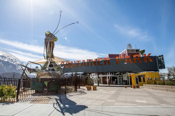 The downtown Container Park (Emily Wilson/The Downtown Project)