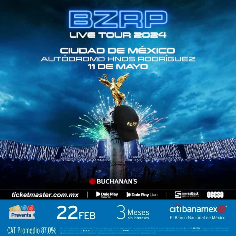 bzrp live tour 2024 méxico