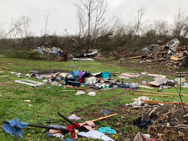 Missouri tornado damage