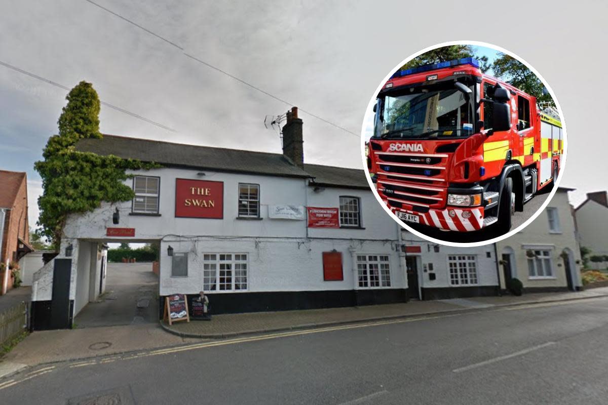 Fire - The Swan, in Horndon on the Hill <i>(Image: Google Maps)</i>