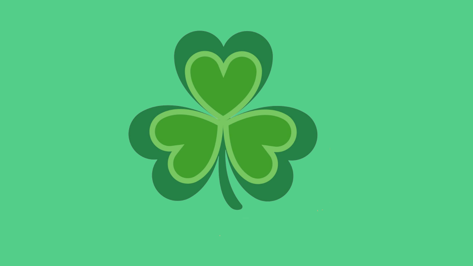 Adorn your windows with these clover decals.