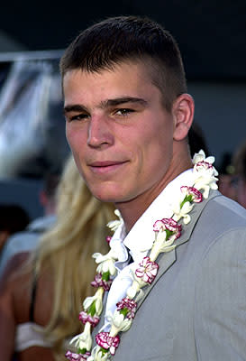 Josh Hartnett aboard the USS John C. Stennis at the Honolulu, Hawaii premiere of Touchstone Pictures' Pearl Harbor