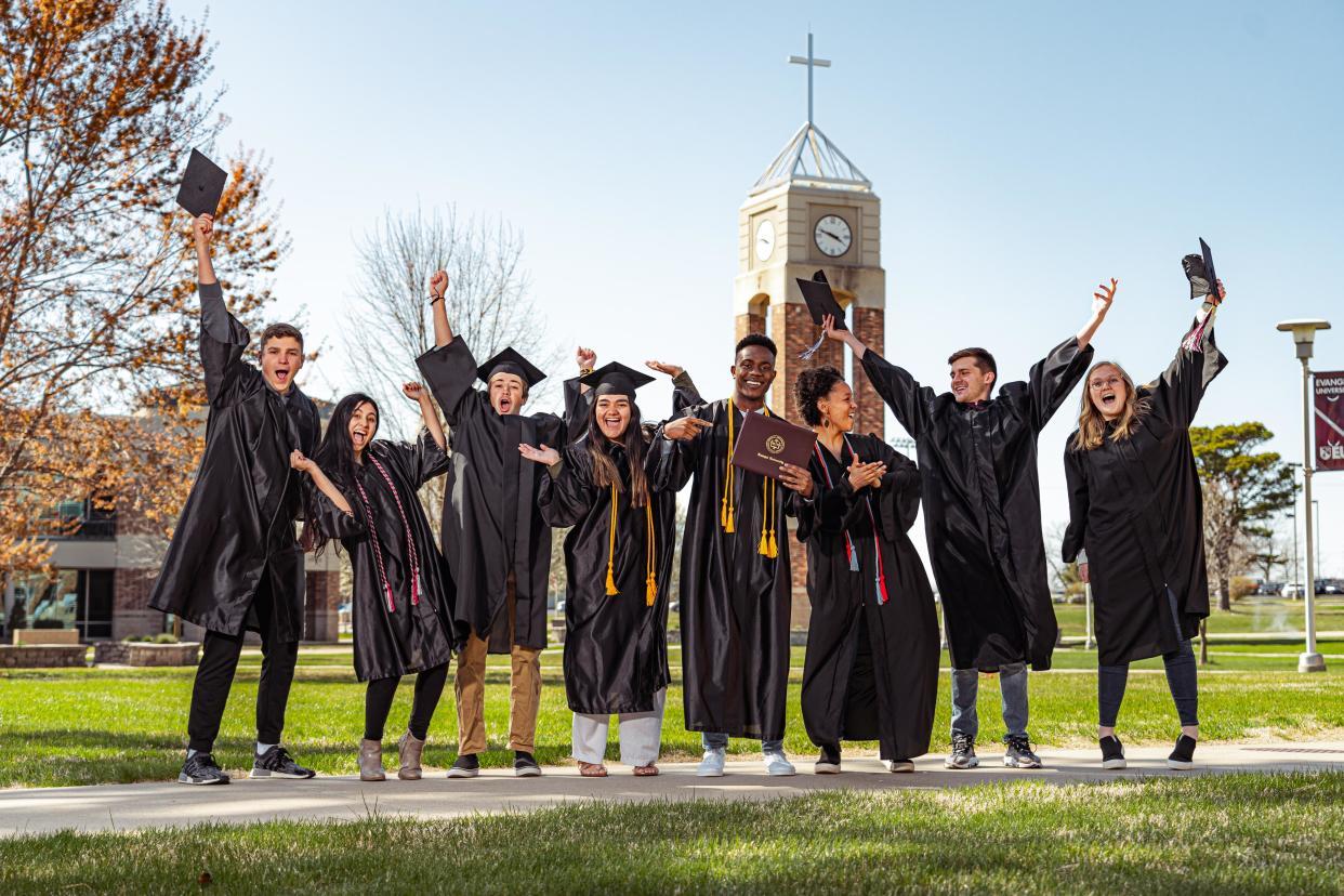 Evangel University and the Assemblies of God Theological Seminary will have a joint commencement ceremony Thursday.