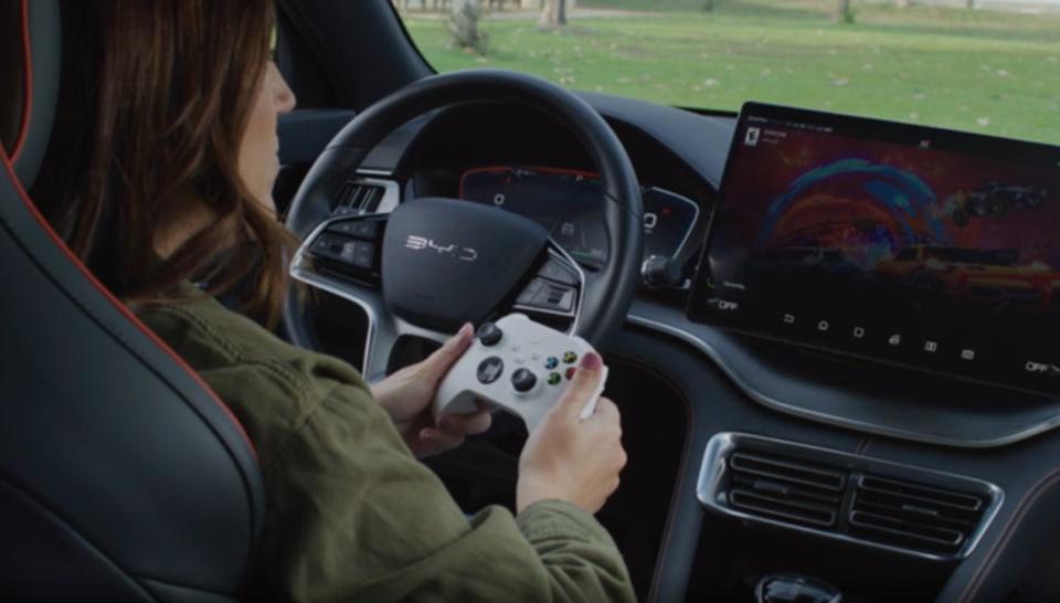BYD y Nvidia llevan los juegos de GeForce NOW a los vehículos de nueva energía. Foto: cortesía BYD