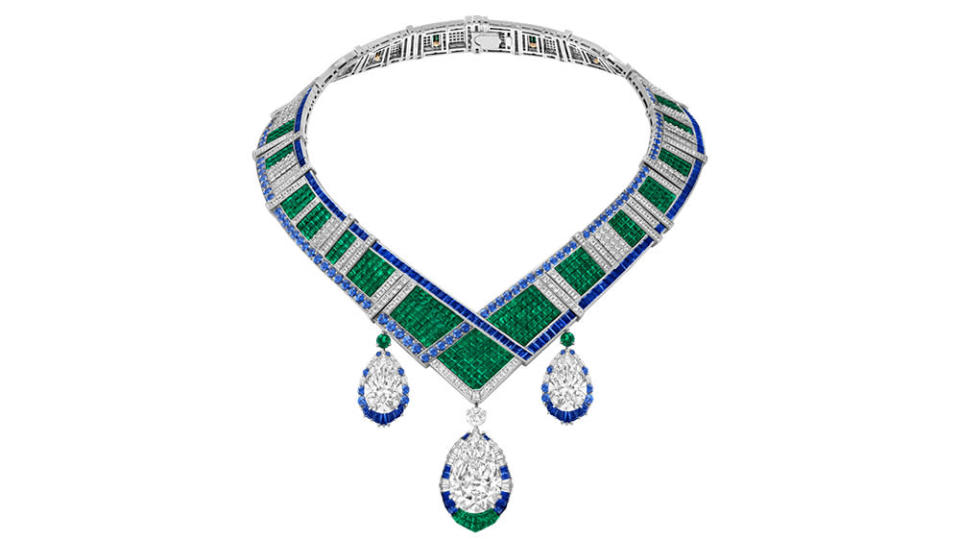 Van Cleef &amp; Arpels Chevron Mystérieux Necklace - Credit: Clara Gaudillere/Van Cleef &amp; Arpels