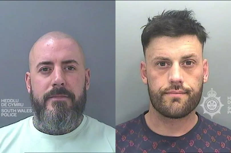 Brother Thomas Davies (left) and Jack Davies (right) headed a conspiracy which saw multi kilograms of cocaine being driven to south Wales by couriers.