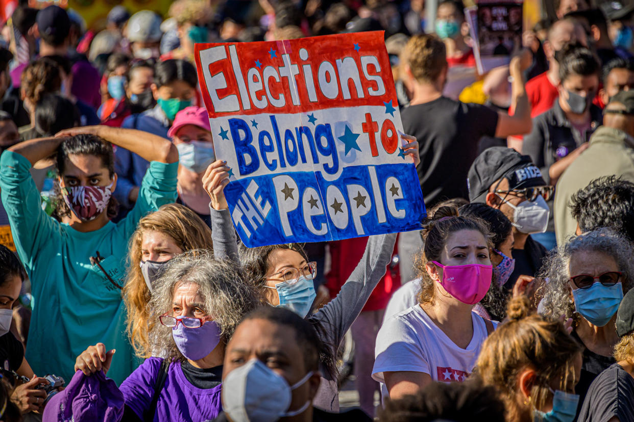 March to Protect The Results Erik McGregor/LightRocket via Getty Images