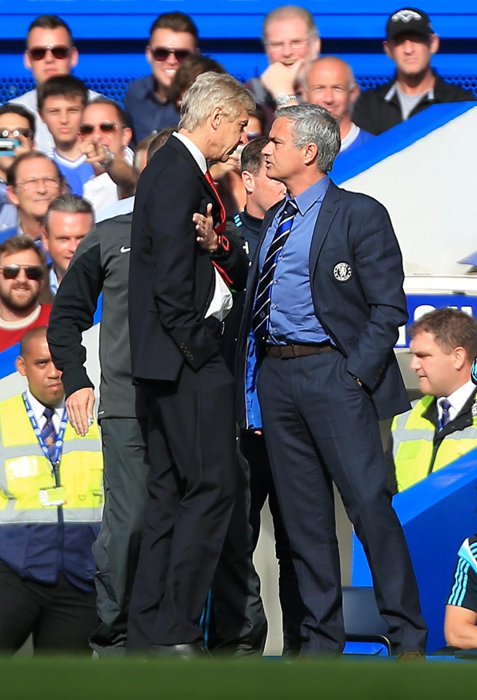 Jose Mourinho and Arsene Wenger went head to head (Nick Potts/PA) (PA Archive)