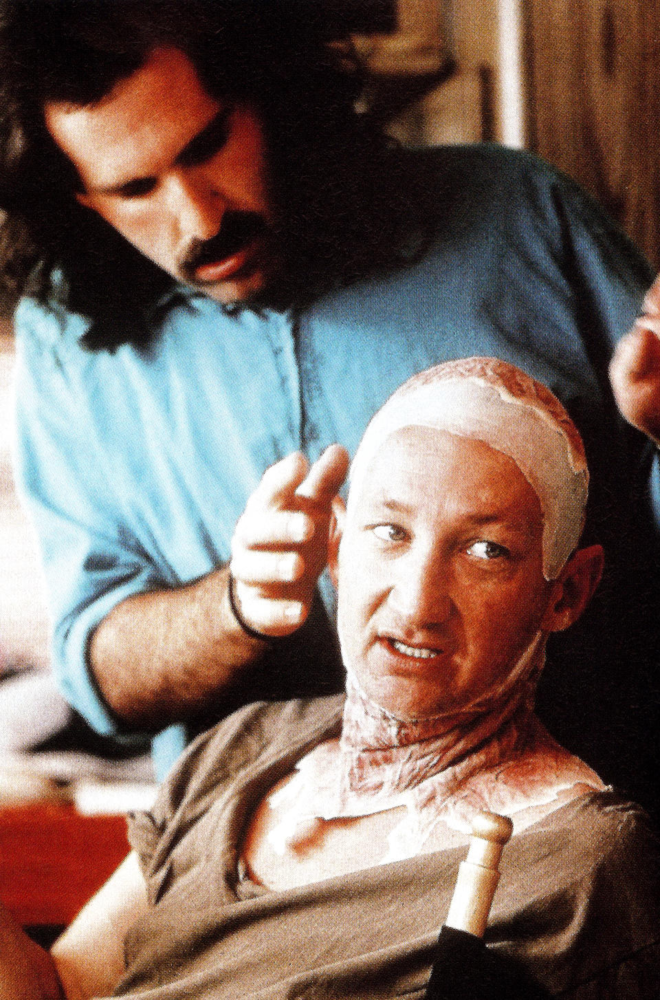 Howard Berger and Robert Englund. ‘Courtesy of the Howard Berger Collection’