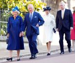 <p>Princess Anne appeared on Easter Sunday with the rest of the royal family, walking a few steps behind her brother, the King.</p>