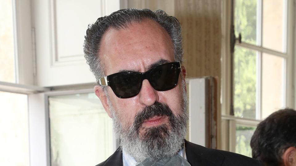 Jaime de Marichalar in a suit and sunglasses