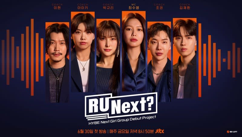 （圖源：JTBC《R U Next?》海報）