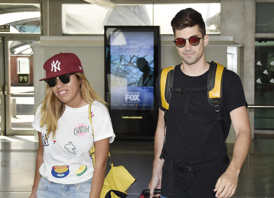 (EXCLUSIVE COVERAGE) Chabelita Pantoja and Alejandro Albala are seen on June 19, 2016 in Madrid, Spain.