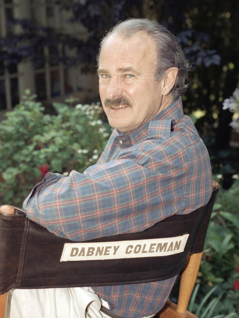 Actor Dabney Coleman died Thursday at age 92. AP