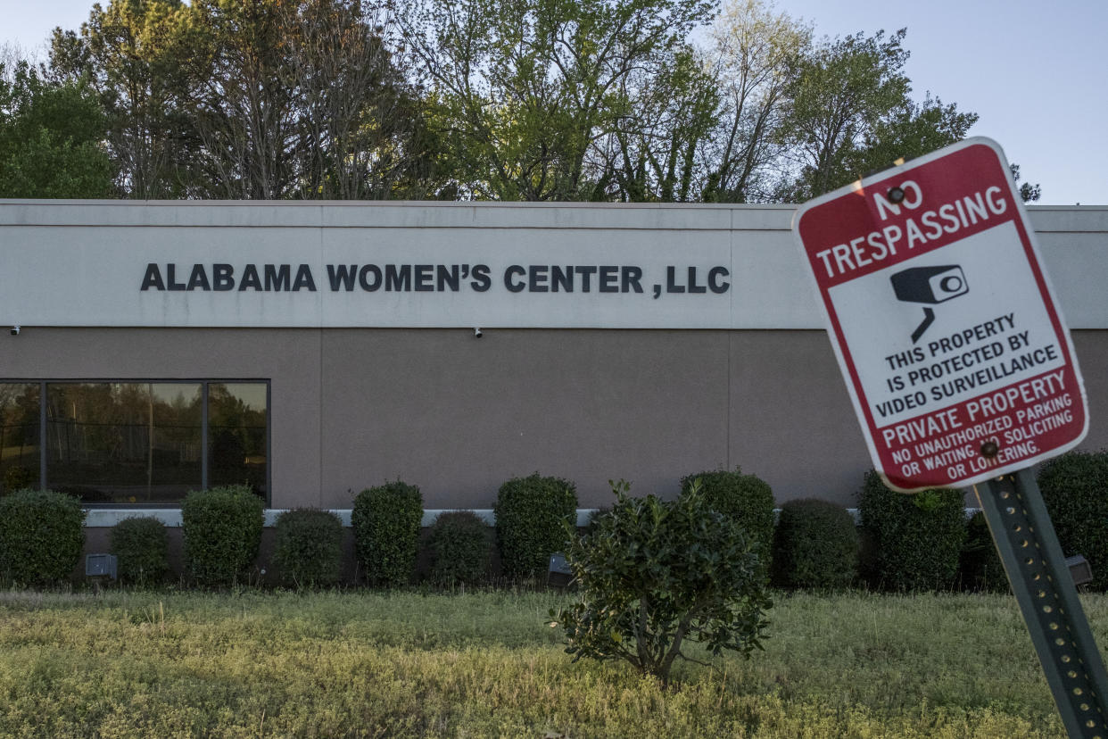 The Alabama Women’s Clinic, a reproductive health clinic in Huntsville, Ala., on April 5, 2024. (Micah Green/The New York Times)