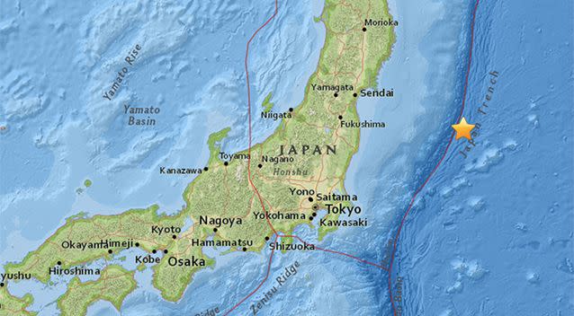 The quake measured 6.3. Source: US Geological Survey