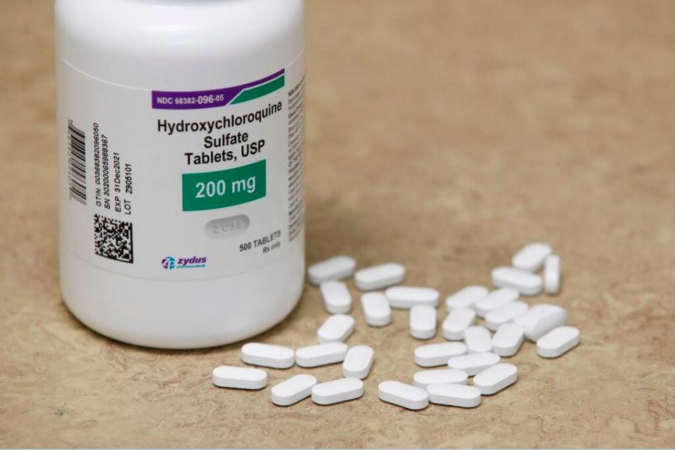 Hydroxychloroquine pills in Provo, Utah, on May 20, 2020.