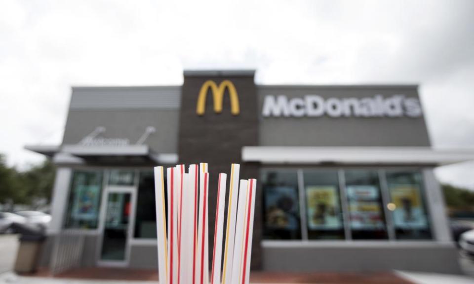 McDonald’s and plastic straws