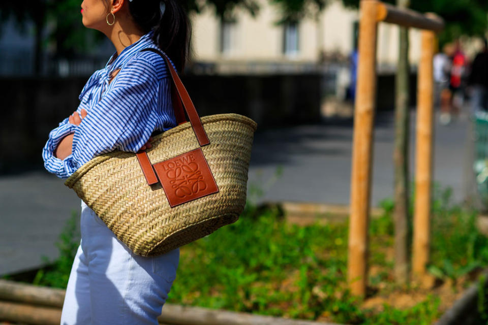 Un panier en osier