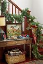 <p>In this charming Michigan farmhouse, found objects like the pennant (found at a local flea market) and a collection of ornaments are tucked in the greenery. Equestrian artwork, a toy car, and other keepsakes round out the collected look.</p><p><a class="link " href="https://go.redirectingat.com?id=74968X1596630&url=https%3A%2F%2Fwww.etsy.com%2Fsearch%3Fq%3Dshiny%2Bbrites&sref=https%3A%2F%2Fwww.countryliving.com%2Fhome-design%2Fdecorating-ideas%2Fg23362967%2Fchristmas-decorations-for-stairs%2F" rel="nofollow noopener" target="_blank" data-ylk="slk:SHOP SHINY BRITE ORNAMENTS;elm:context_link;itc:0;sec:content-canvas">SHOP SHINY BRITE ORNAMENTS</a></p>